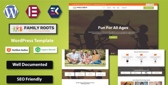 Family Roots (TemplateMonster)