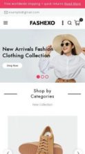 Screenshot Mobile Fashexo (screenshot mobile)