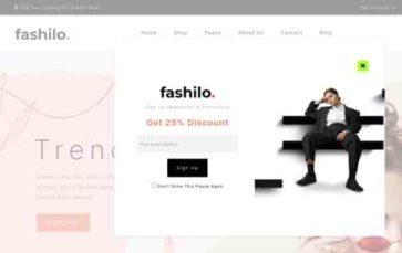 Fashilo (screenshot desktop)