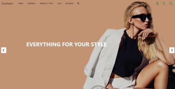 Fashion (TemplateMonster)