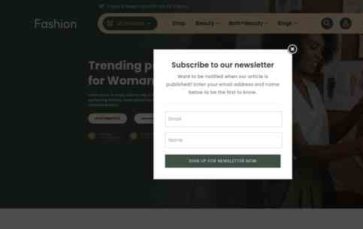Fashion (WorkDo) (screenshot desktop)