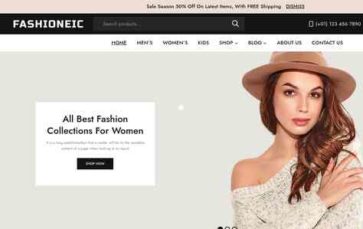 Fashioneic (screenshot desktop)