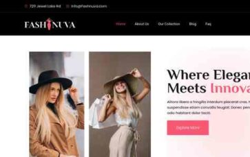 Fashnuva (screenshot desktop)