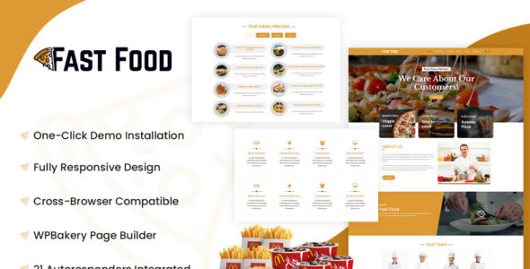 Fast Food (TemplateMonster)