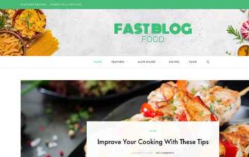 FastBlog (jytheme) (screenshot desktop)