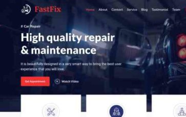 FastFix (ThemeFlex) - (screenshot desktop)