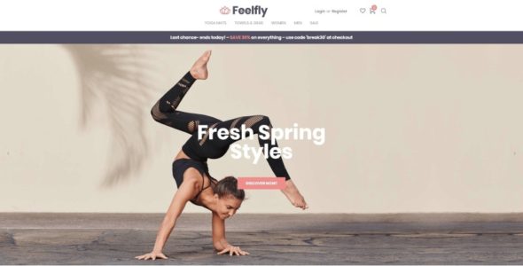 Feelfly (TemplateMonster)