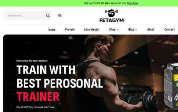 Fetagym (screenshot desktop)