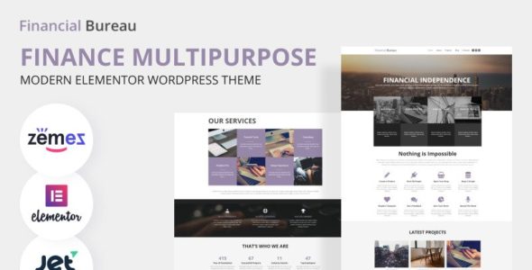 Financial Bureau (TemplateMonster)