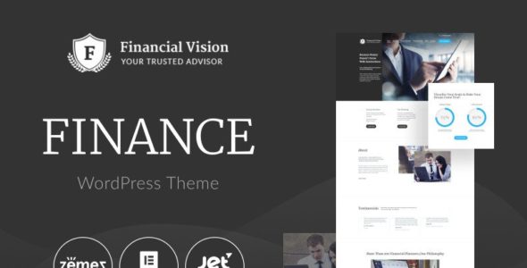 FinancialVision (TemplateMonster)