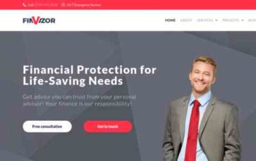 FinVizor (screenshot desktop)