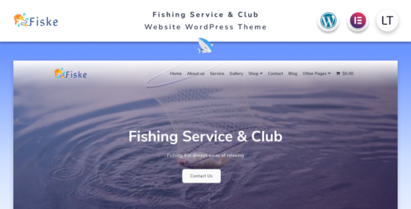 Fiske (TemplateMonster)