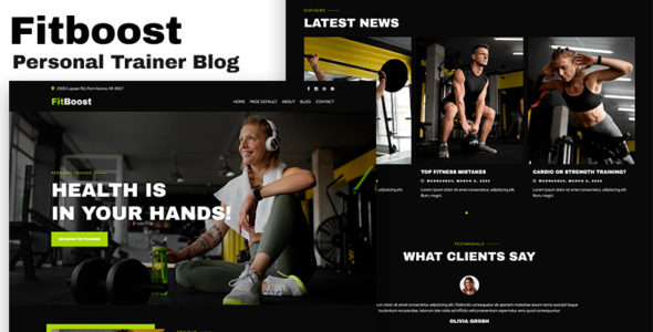 FitBoost (TemplateMonster)
