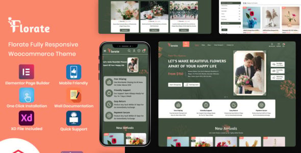 Florate (TemplateMonster)