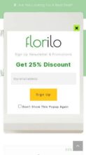 Florilo (screenshot mobile)