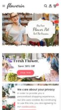 Flowerin (screenshot mobile)