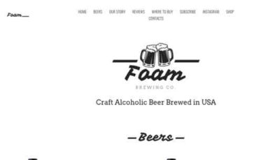 Foam (Zemez) - (screenshot desktop)