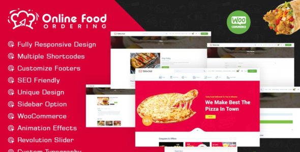 Food Ordering (TemplateMonster)