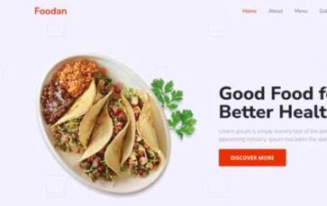 Foodan (screenshot desktop)