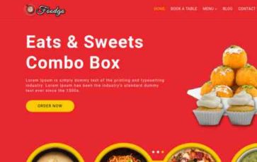 FoodGo (Marketing Mindz) - (screenshot desktop)