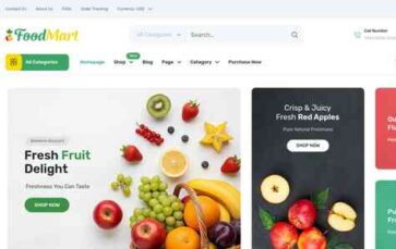 FoodMart (screenshot desktop)