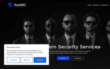 FortiFi (screenshot desktop)