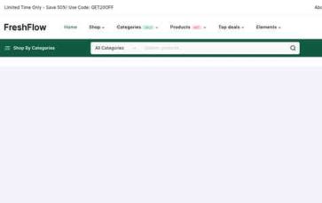 Freshflow (screenshot desktop)