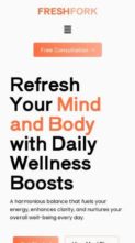 Freshfork (screenshot mobile)