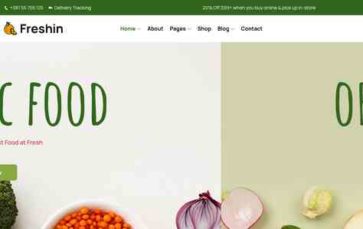 Freshin (screenshot desktop)
