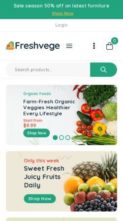 Freshvege (screenshot mobile)