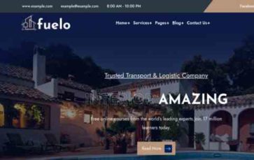 Fuelo (screenshot desktop)