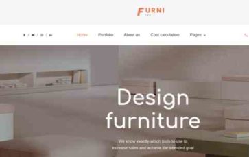 Furnitex (MWTemplates) - (screenshot desktop)