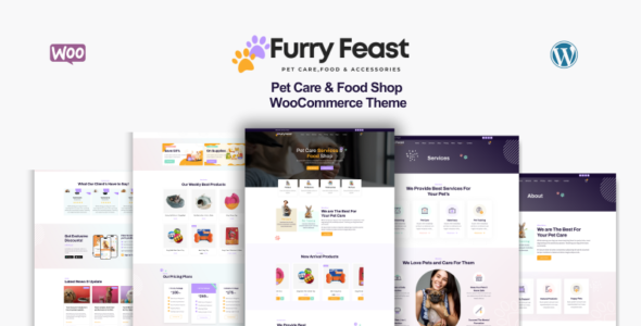 Furry Feast (TemplateMonster)