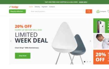 Gadgy (screenshot desktop)