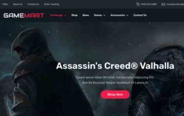 GameMart (screenshot desktop)
