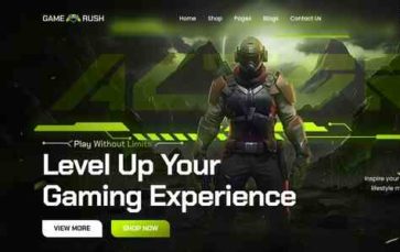 Gamerush (screenshot desktop)