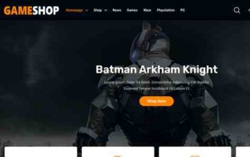 GameShop (screenshot desktop)