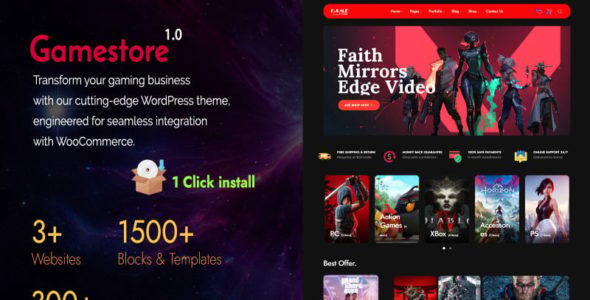 Gamestore (TemplateMonster)