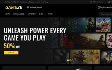 Gameze (screenshot desktop)