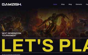Gamezi (screenshot desktop)