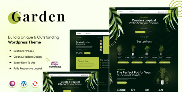 Garden (TemplateMonster)