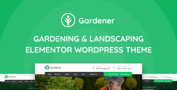 Gardener (TemplateMonster)