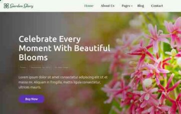 GardenGlory (screenshot desktop)