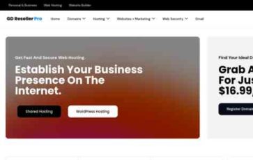 GD Reseller Pro (screenshot desktop)