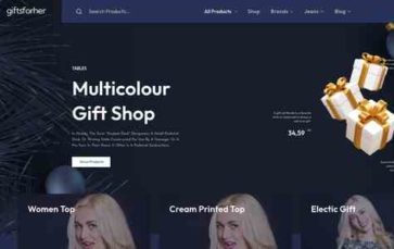 Giftsforher (screenshot desktop)