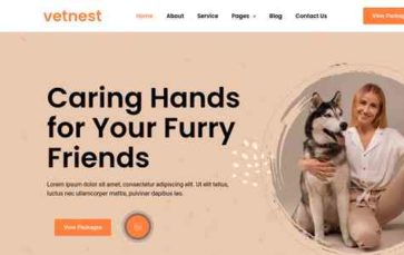 Glamnest (screenshot desktop)