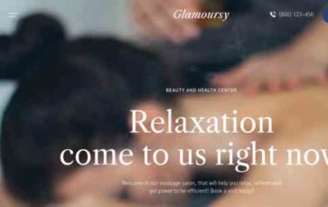 Glamoursy (screenshot desktop)