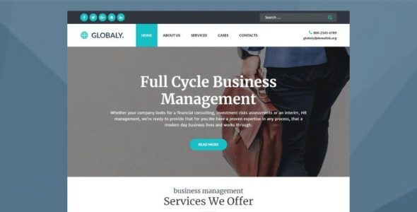 Globaly (TemplateMonster)