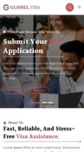 Globlevisa (screenshot mobile)