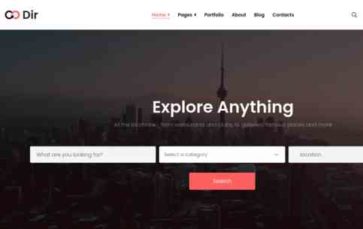 Godir (screenshot desktop)